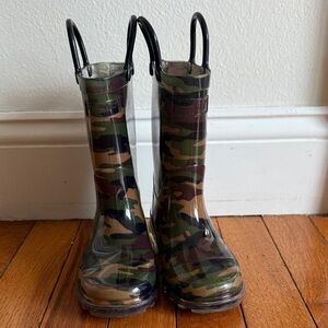 Western Chief Camouflage Kids Rain Boots